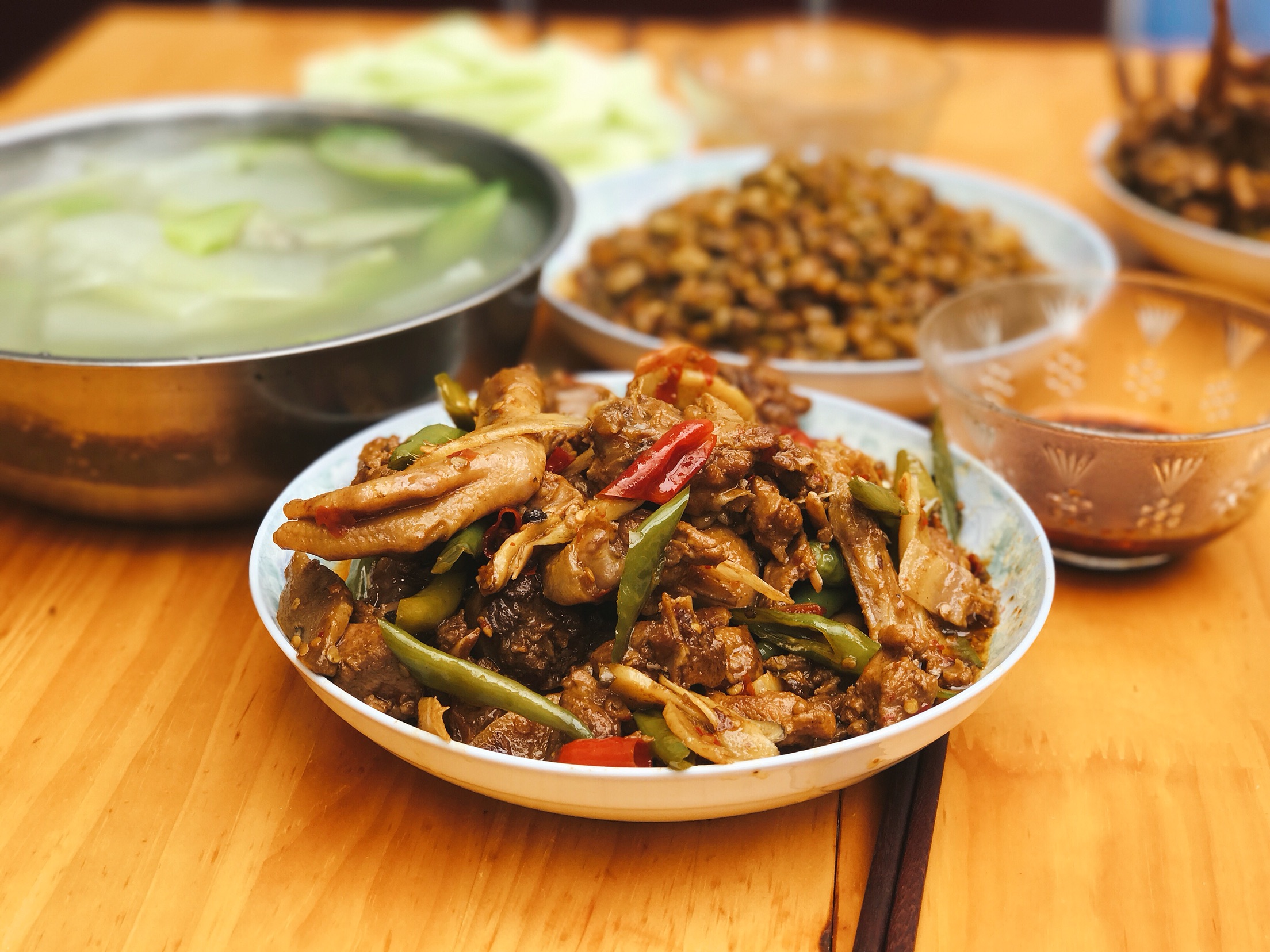 外婆仔姜鸭