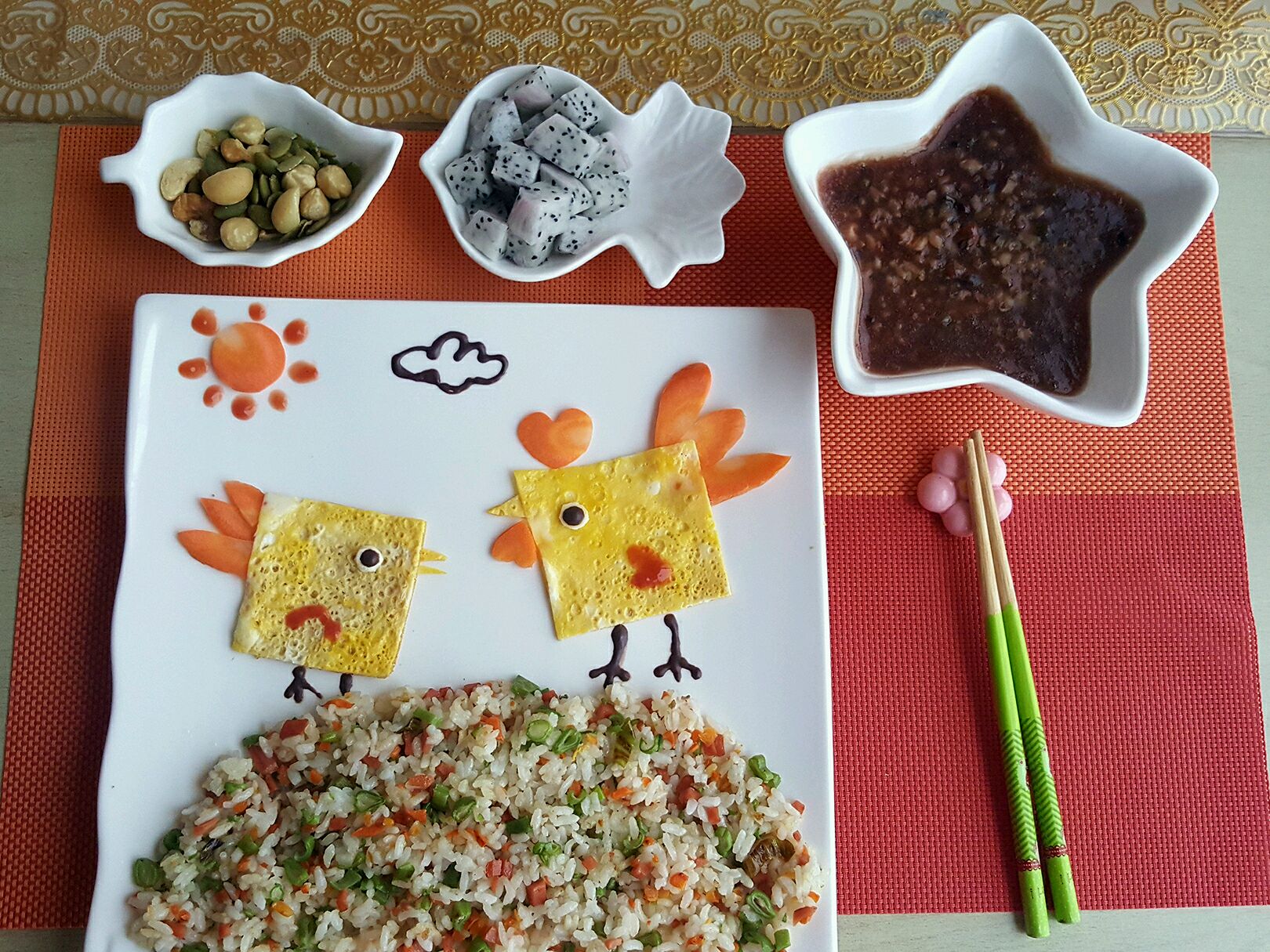 儿童创意早餐的做法_【图解】儿童创意早餐怎么做如何做好吃_儿童创意早餐家常做法大全_豆豆的豆果_豆果美食