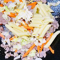 #中小学生做饭指南#肉末炒意面的做法图解7