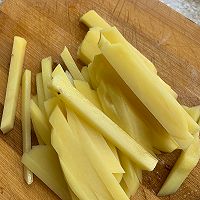 腌猪肉烩小白菜的做法图解4