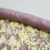 椰蓉紫薯面包卷的做法图解6