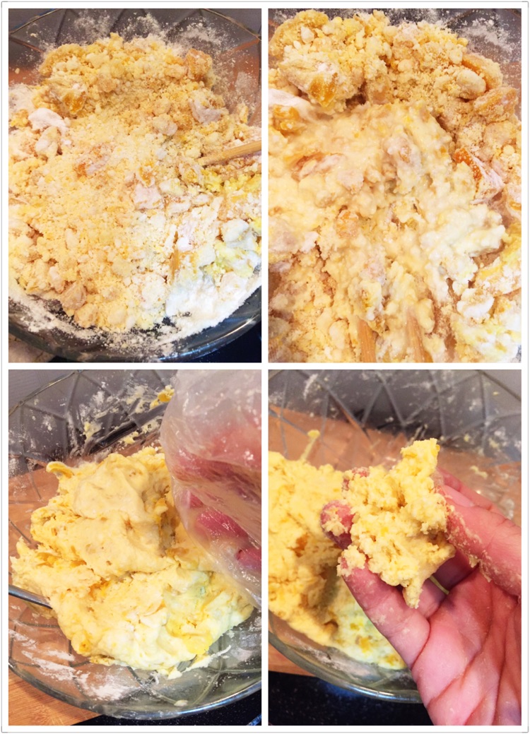 儿童甜品之奶香红薯椰蓉糯米饼#橄露贝贝橄榄油#的做法图解6