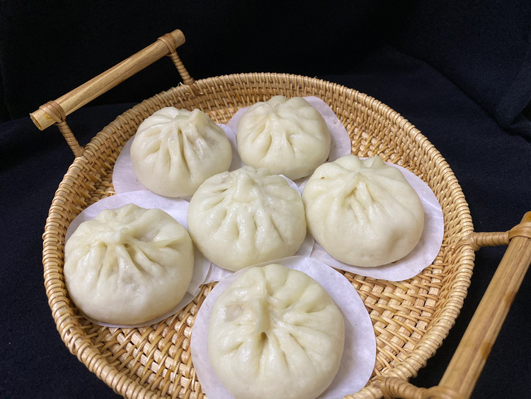 萝卜猪肉包子的做法