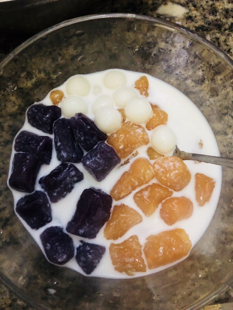 简易版芋圆的做法