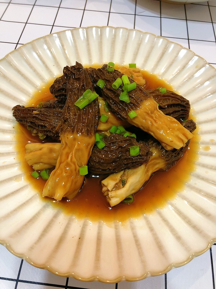 羊肚菌酿肉的做法