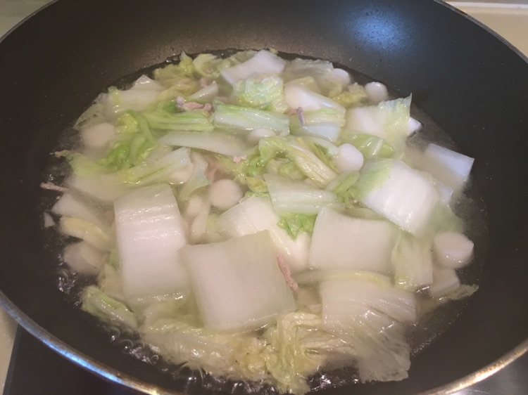 白菜年糕的做法图解4