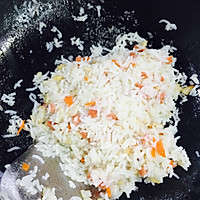 杏鲍菇炒饭的做法图解5