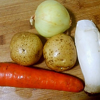 蔬菜咖喱土豆一冬季暖身的做法图解1