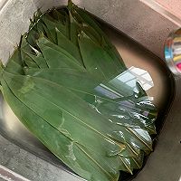 豌豆咸肉粽的做法图解3