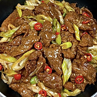 京葱爆牛肉的做法图解7