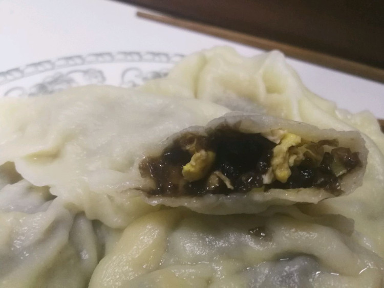 紫菜鸡蛋虾米水饺的做法