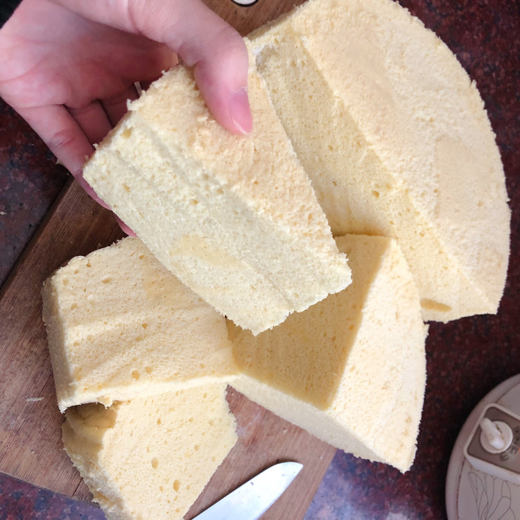 小米蒸糕8寸的做法