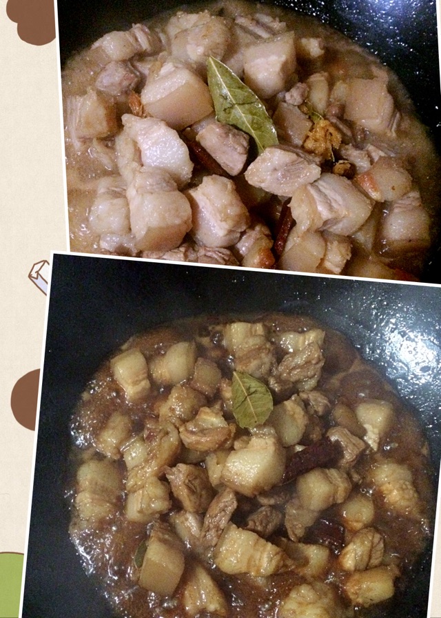 胡萝卜红烧肉的做法图解6