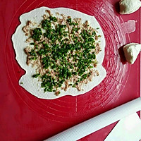 香葱肉饼的做法图解2