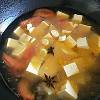 西红柿豆腐汤的做法图解4