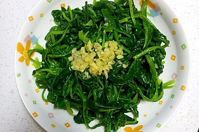 姜汁菠菜
