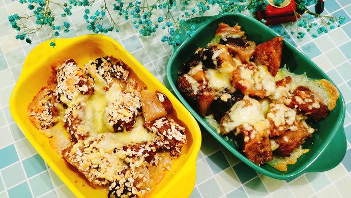 芝士焗粽子：粽子花样吃