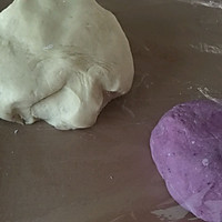 紫薯粉红薯馒头的做法图解3