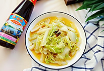 #李锦记旧庄蚝油鲜蚝鲜煮# 最家常、最低脂——蚝油手撕白菜的做法