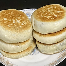 花生酱黑芝麻酱馅饼，松松软软好香口