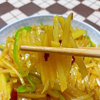 酸辣土豆丝，好开胃下饭！的做法图解5