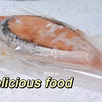 #挪威三文鱼#黄油煎三文鱼排的做法图解1