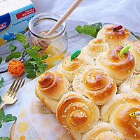 #安佳儿童创意料理#蜂蜜小面包的做法图解20