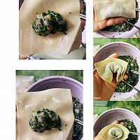 荠菜虾仁大馄饨的做法图解5