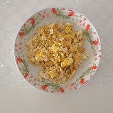 鸡蛋炒虾米皮
