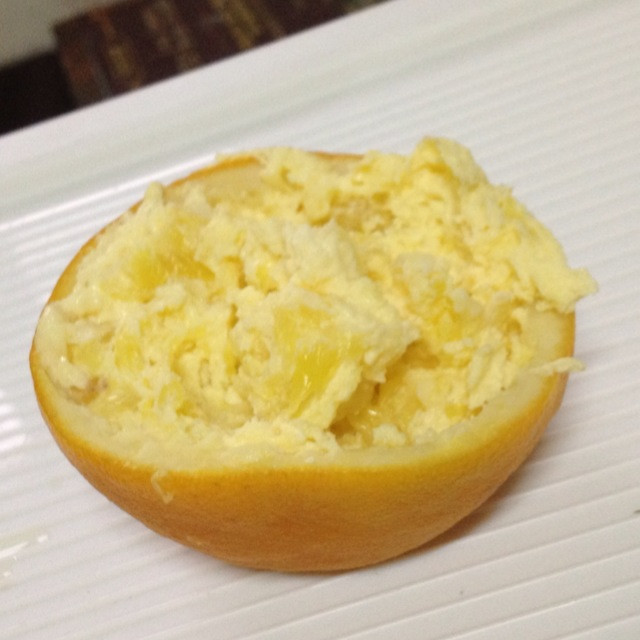 简单的橙子炖蛋的做法