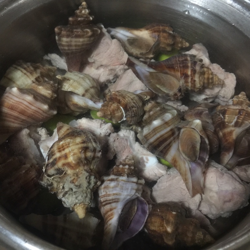 海螺扇骨汤的做法图解6