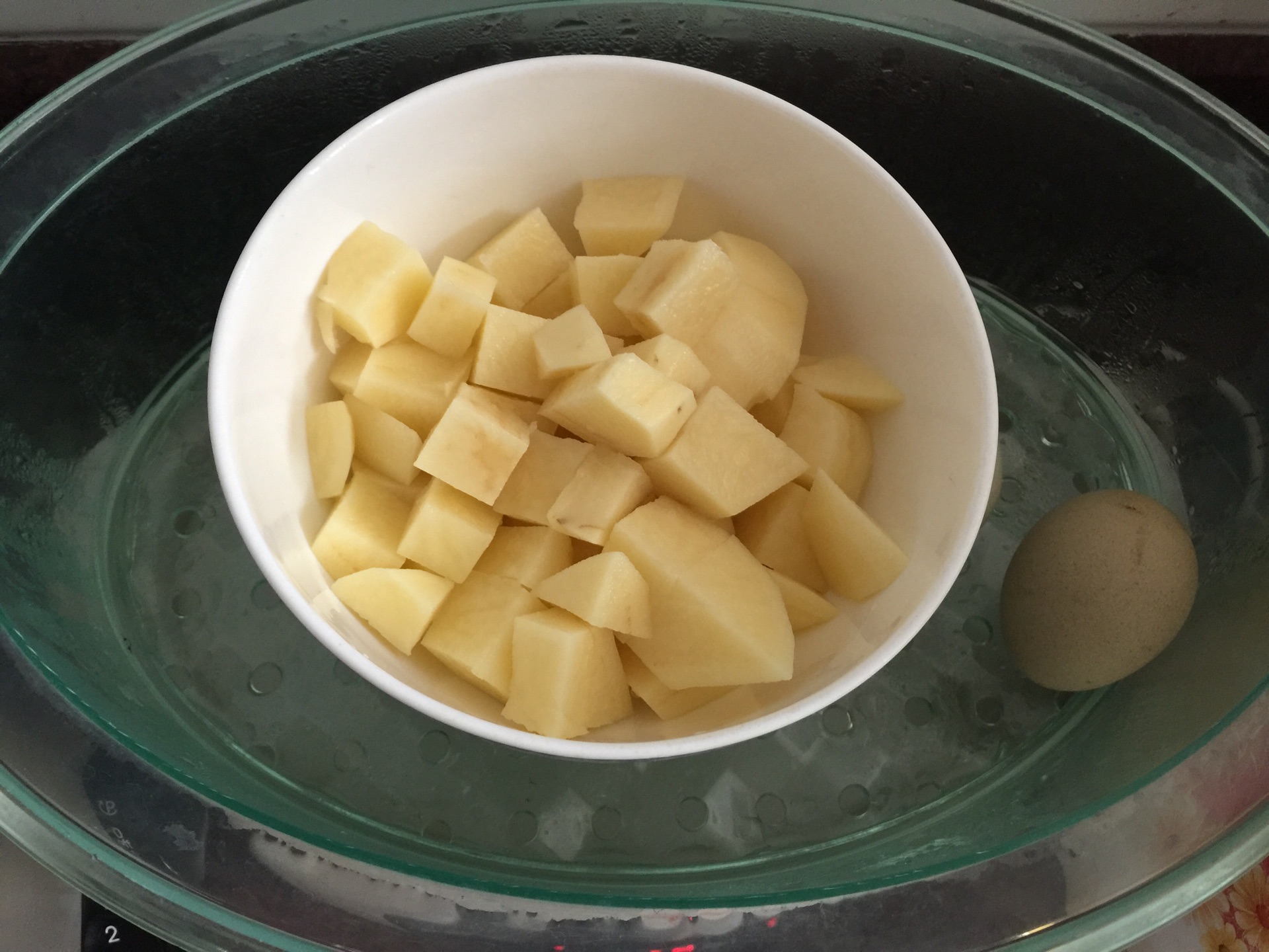 土豆沙拉怎么做_土豆沙拉的做法_蓝色夏季_豆果美食