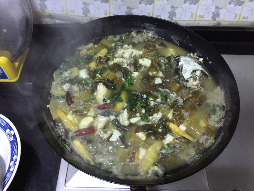 家庭版简易酸菜鱼的做法图解5