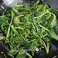 清炒小菜芯的做法图解4