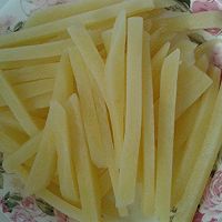 自制薯条的做法图解4