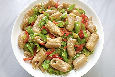 双椒炒小肠