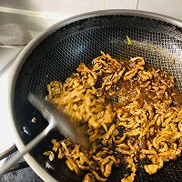 韭苔炒肉丝的做法图解4