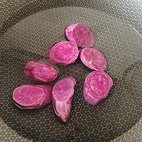 溶豆系列---紫薯溶豆（入口即化不变色）的做法图解1