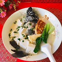 #中秋宴，名厨味#味美双蛋鱼汤的做法图解10