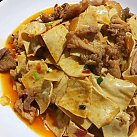 #我心中的冬日限定#简单快手家常菜~豆皮炒肉片的做法图解10