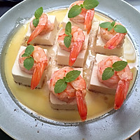 虾仁豆腐蒸蛋的做法图解6