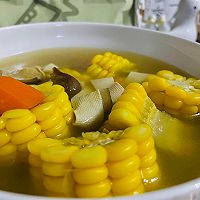#做饭吧！亲爱的#鲜蔬玉米胡萝卜汤的做法图解9