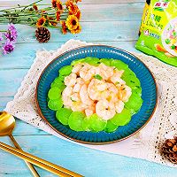 #太太乐鲜鸡汁芝麻香油#清虾仁太太乐的做法图解12