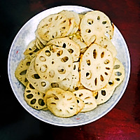 炒藕片的做法图解3