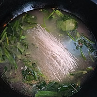菠菜豆腐汤的做法图解4