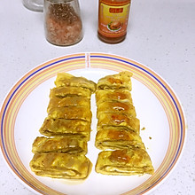 麻酱鸡蛋卷