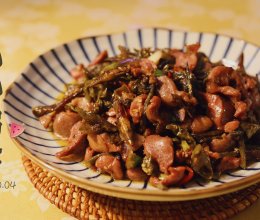 在家也能下馆子【小炒鸡胗】的做法