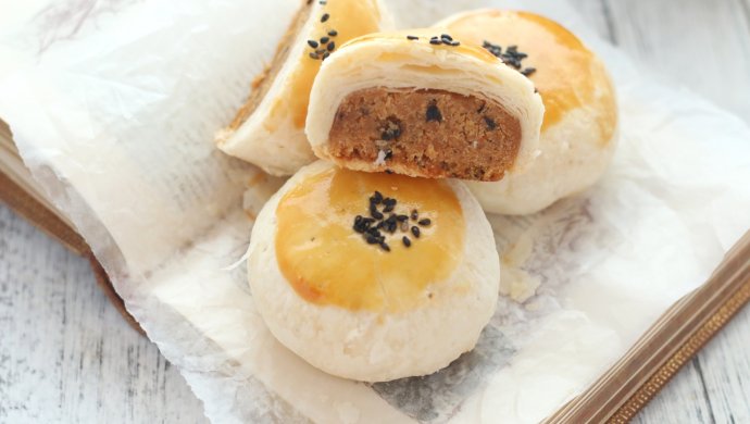 海苔肉松饼