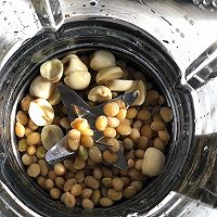 莲子黄豆浆的做法图解5