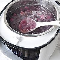 #花10分钟，做一道菜！#紫薯炖银耳的做法图解8